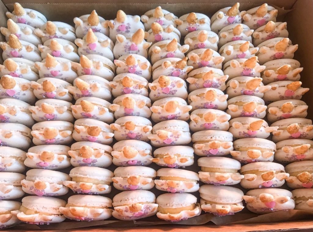 Unicorn macarons