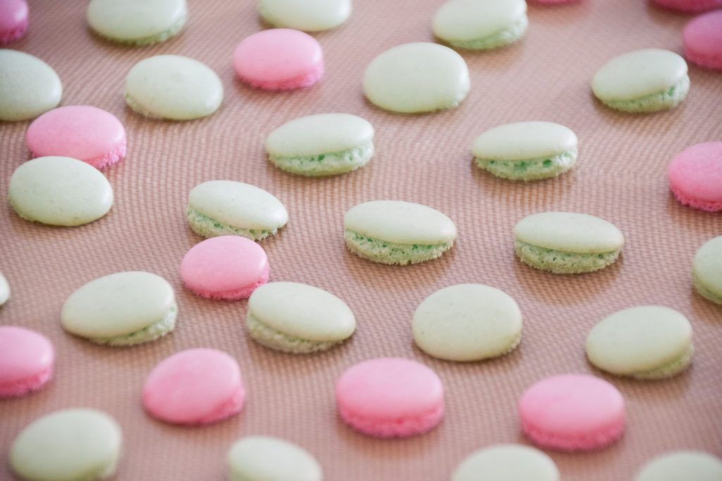 Colorful Lopsided Macarons
