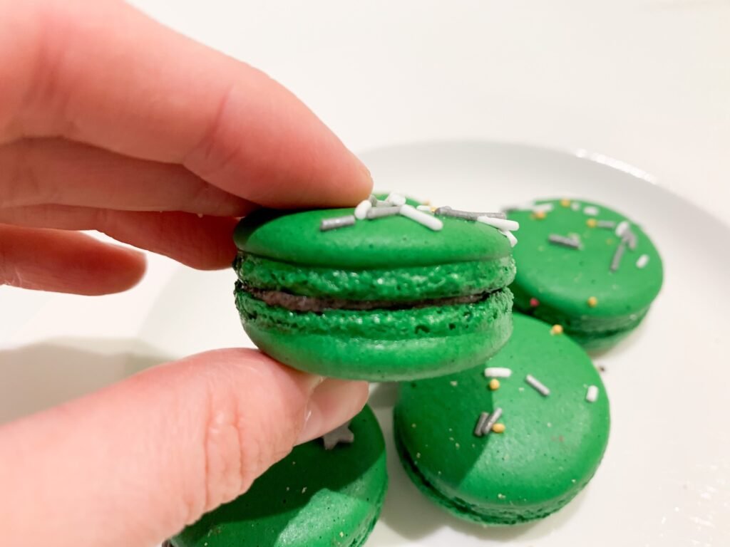 Christmas Colorful Macarons Homemade Cute Festive DIY